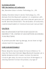 Preview for 8 page of Tronsmart Element Mega Bluetooth User Manual