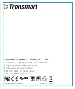 Preview for 36 page of Tronsmart Spunky Pro User Manual