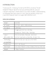 Preview for 2 page of Tronsmart WCP05 User Manual