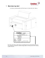 Preview for 5 page of Trotec SP1500 Operation Manual