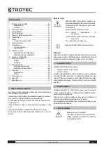 Preview for 72 page of Trotec TEH 100 Operating Manual