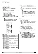 Preview for 8 page of Trotec TEH 200 Original Instructions Manual