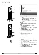 Preview for 6 page of Trotec TFC 21 E Operating Manual