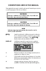 Preview for 5 page of Troxler 2701 -B Manual Of Operation And Instruction