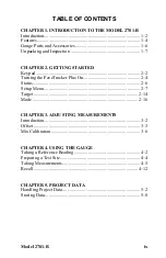 Preview for 9 page of Troxler 2701 -B Manual Of Operation And Instruction