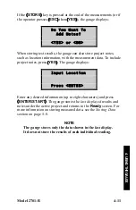 Preview for 57 page of Troxler 2701 -B Manual Of Operation And Instruction