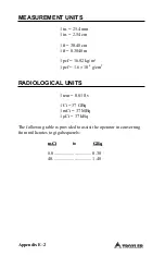 Preview for 182 page of Troxler 3430 Plus Manual Of Operation And Instruction