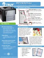 Preview for 1 page of TROY Group 806DXi Specifications