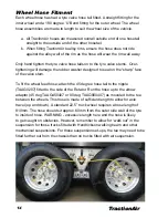 Preview for 14 page of TRT TractionAir Installation And Operating Manual