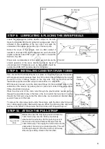 Preview for 9 page of Truckman Roll-Top Xtreme Installation Instructions Manual