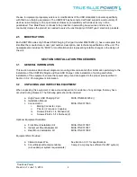 Preview for 4 page of True blue power USBT202 Series Installation Manual And Operating Instructions