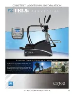 Preview for 37 page of True Fitness CS200 Owner'S Manual