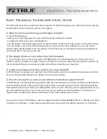 Preview for 24 page of True Fitness CS550 Owner'S Manual