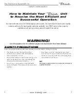 Preview for 3 page of True Manufacturing Company TCGD-50 Installation Manual