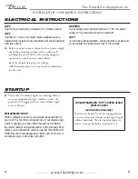 Preview for 8 page of True Manufacturing Company TCGD-50 Installation Manual