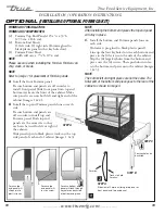 Preview for 12 page of True Manufacturing Company TCGD-50 Installation Manual