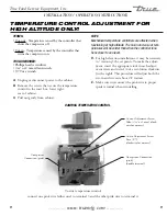 Preview for 11 page of True Manufacturing Company TCGDZ-50 Installation Manual