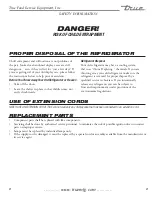 Preview for 5 page of True TAC-30 Installation Manual