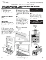 Preview for 12 page of True TAC-30 Installation Manual