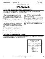 Preview for 5 page of True TDBD-72-4 Installation Manual