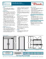 Preview for 2 page of True TG2HRT-2S-2S Specifications