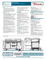 Preview for 2 page of True TWT-60-32D-2 Specifications