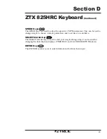 Preview for 63 page of True ZTX 825 Owner'S Manual