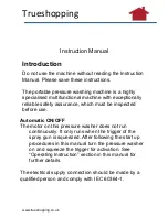 Preview for 2 page of Trueshopping 110CB2400 Instruction Manual