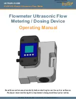 truflo ULTRAFLO 5000 Operating Manual preview