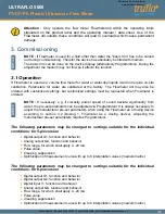 Preview for 11 page of truflo ULTRAFLO 5000 Operating Manual