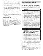 Preview for 7 page of Truma Combi comfort Installation Instructions Manual