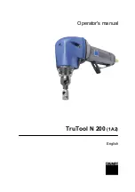 Trumpf TruTool N 200 Operator'S Manual preview