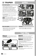 Preview for 8 page of Truper 101569 Manual