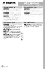 Preview for 4 page of Truper 101855 Manual