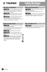 Preview for 14 page of Truper 11098 Manual