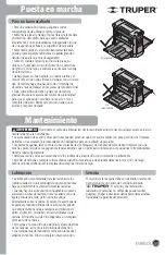 Preview for 11 page of Truper 16240 Manual