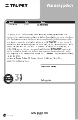 Preview for 20 page of Truper ESMA-4512N Manual