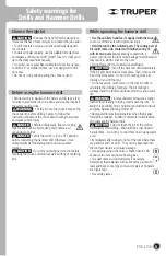 Preview for 17 page of Truper ROEL-30N Manual