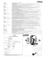 Preview for 2 page of Trust Vivy 17355 Quick Start Manual