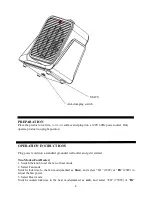 Preview for 6 page of Trustech SFH-181TP Owner'S Manual