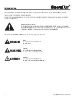 Preview for 4 page of Trynex SnowEx PWX-200 Onwer / Operator'S Manual