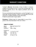 Preview for 37 page of TRYSIGHT MERCURY 13 User Manual