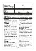 Preview for 33 page of Tryton TXV14LK2 Operating Instruction