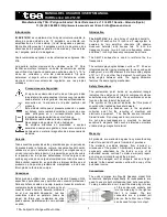 Preview for 2 page of TSA AX-212-3V User Manual