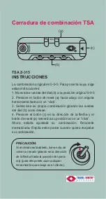 TSA Z-315 Instructions preview