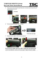 Preview for 25 page of TSC TE200 series Service Manual