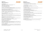 Preview for 34 page of TSM WILLMOP 50 Operating Manual