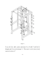 Preview for 17 page of TSS 2.5 x 2.5 Power Rack with Belt Squat Assembly Instructions Manual