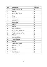 Preview for 9 page of TTC Lifting CL05 Instruction Manual