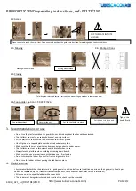 Preview for 2 page of TUBESCA-COMABI PROFORT X'TEND Operating Instructions